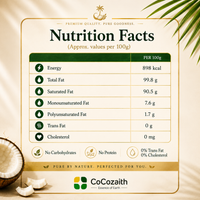 COCOZAITH'S PREMIUM Cold Pressed Coconut Oil – 1 Litre